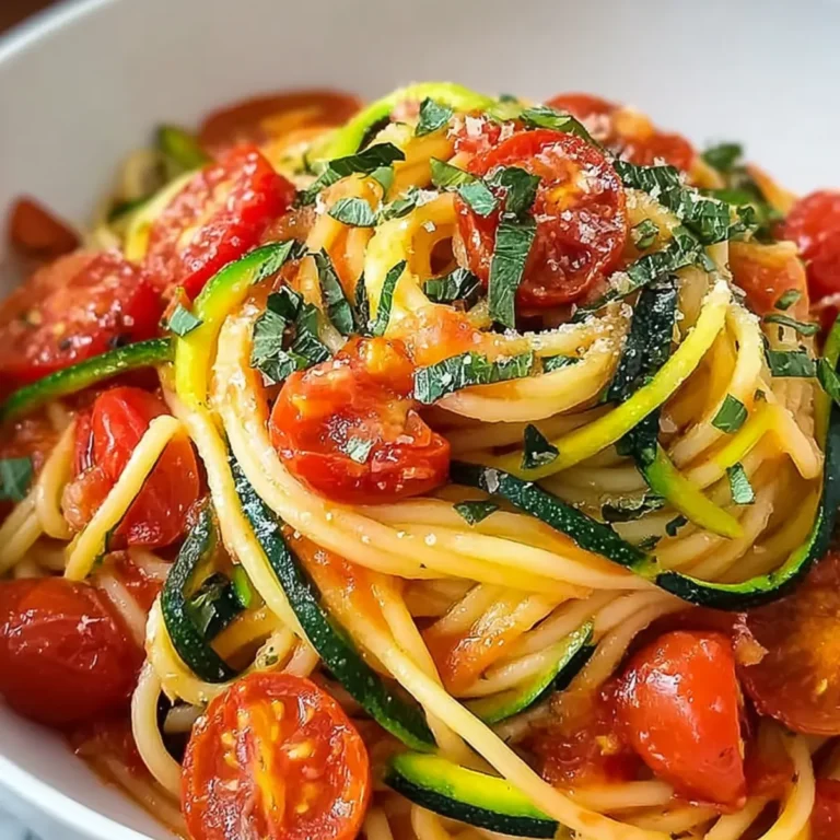 Tomaten Zucchini Pasta