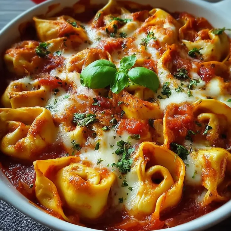 Tortelliniauflauf Tomate Mozzarella