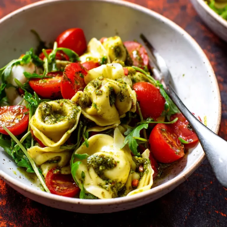 Tortellinisalat mit Pesto