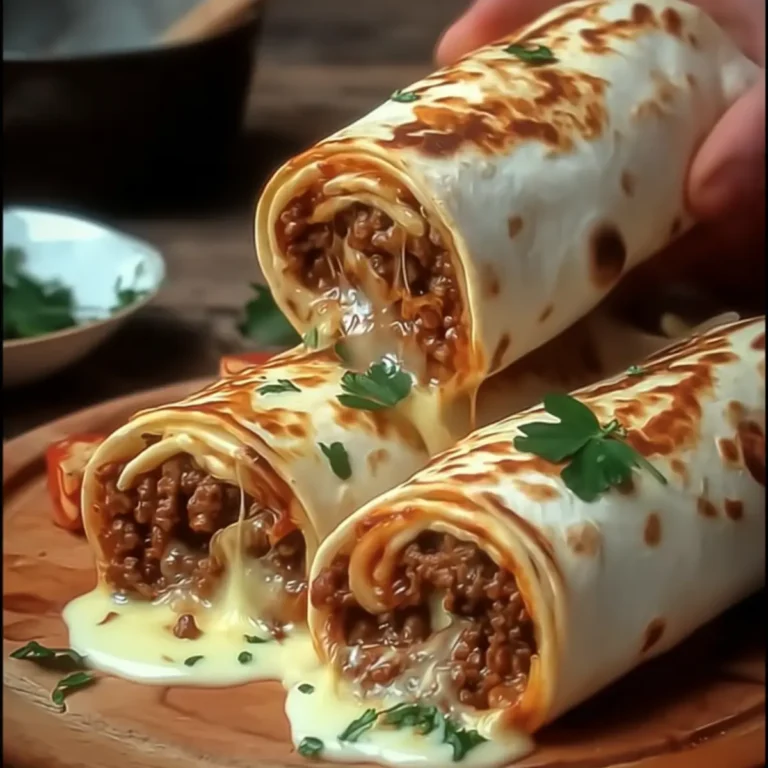 Tortilla Wraps mit Hackfleisch