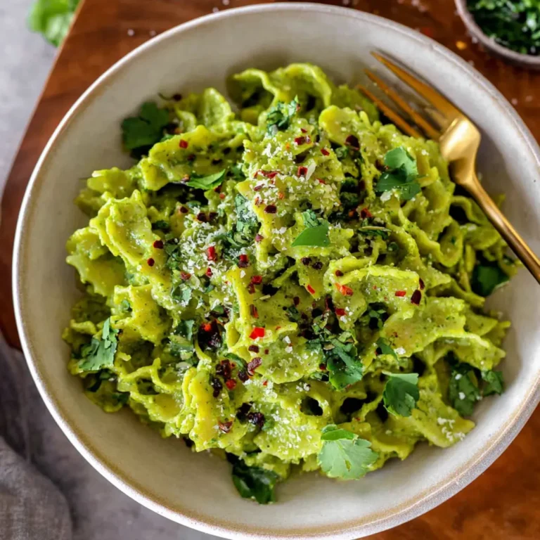 Vegane Avocado Pesto Pasta
