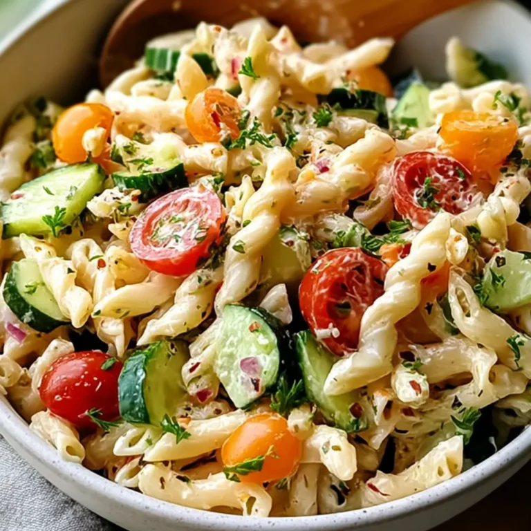 Veganer Nudelsalat ohne Mayo
