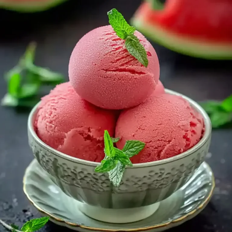 Wassermelonen Sorbet