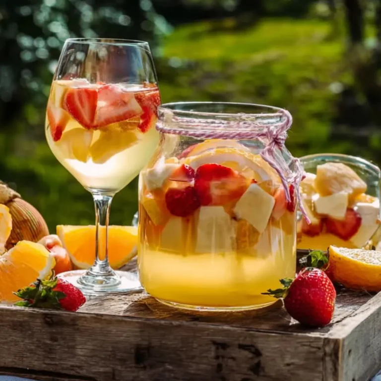 Weißer Sangria