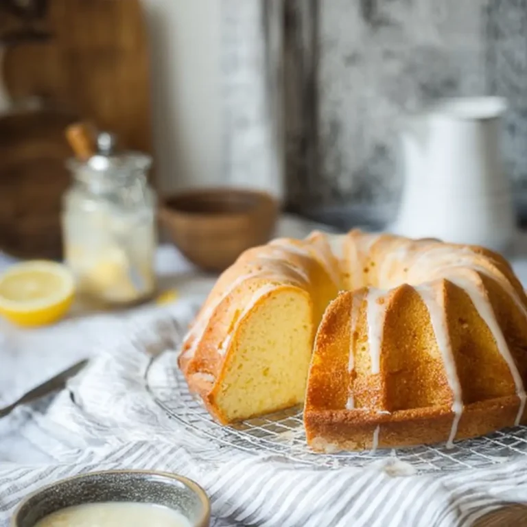 Zitronenkuchen mit Joghurt