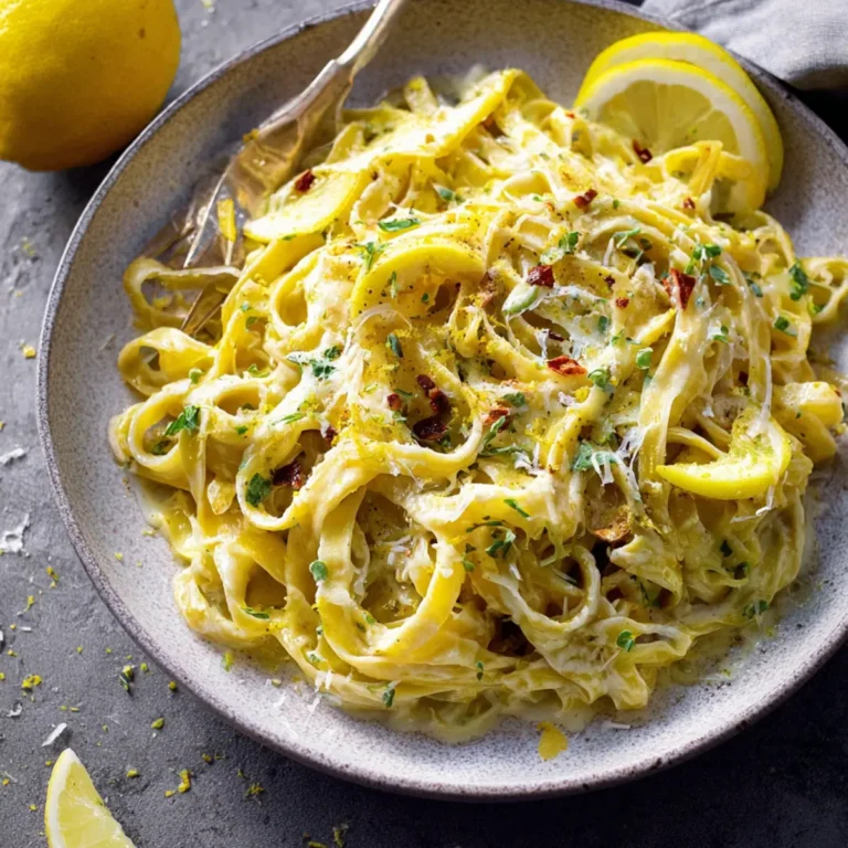 Zitronenpasta