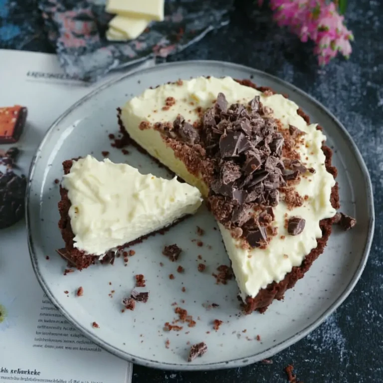 weiße Schokoladentarte mit Mascarpone