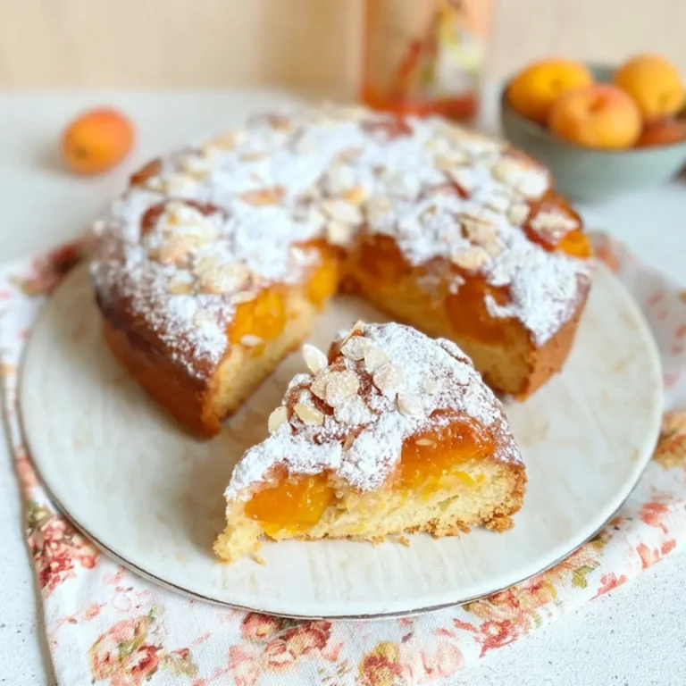 Aprikosen Mandel Kuchen