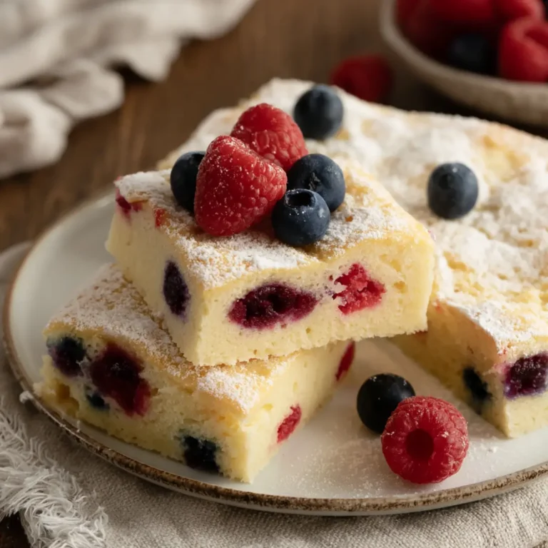 Buttermilchkuchen mit Obst