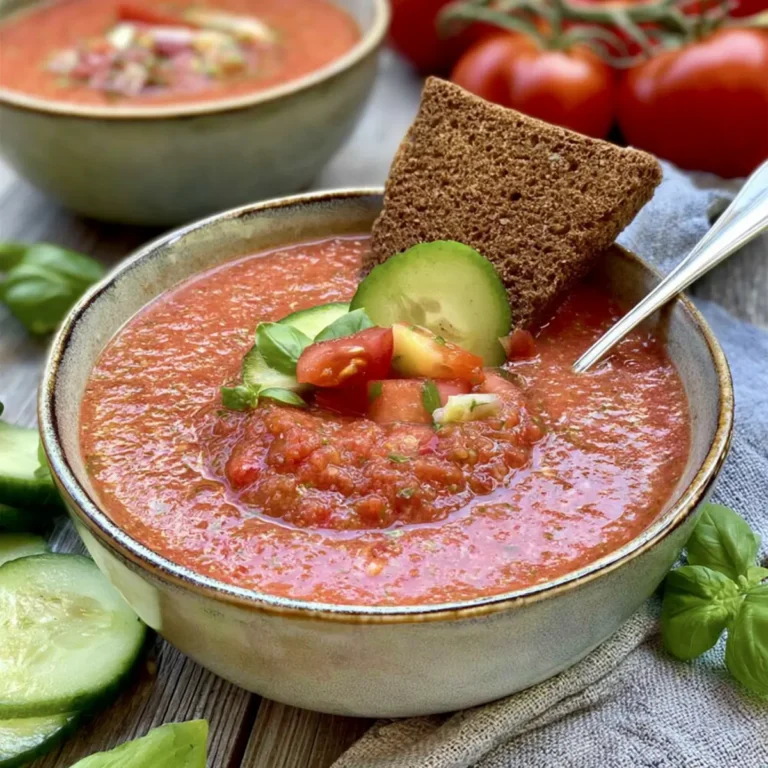 Eisgekühlte Gazpacho