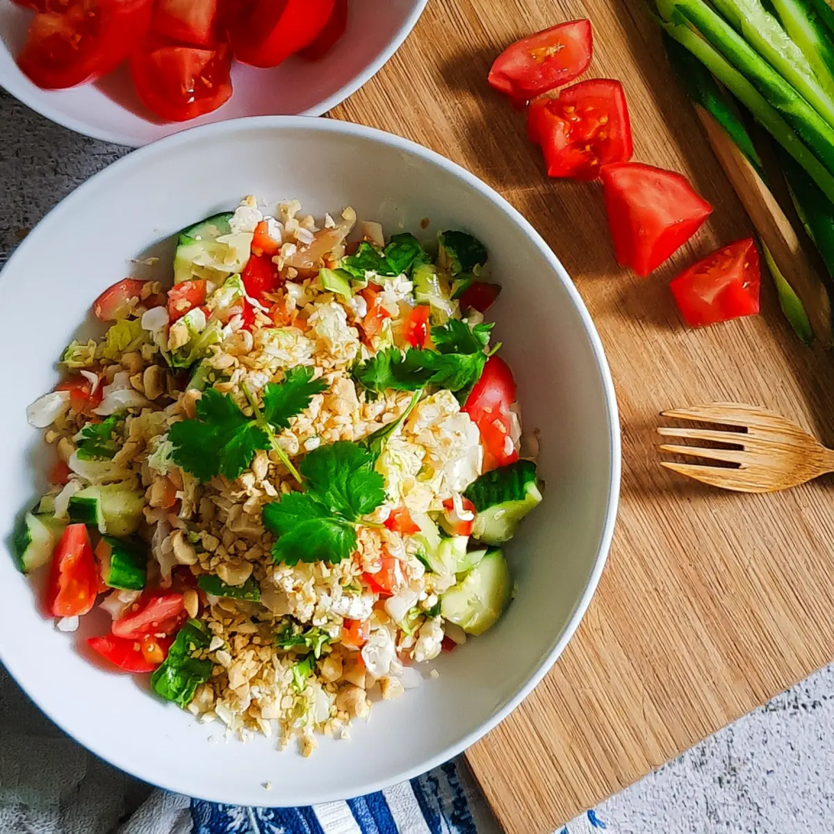 Friss dich dumm Salat