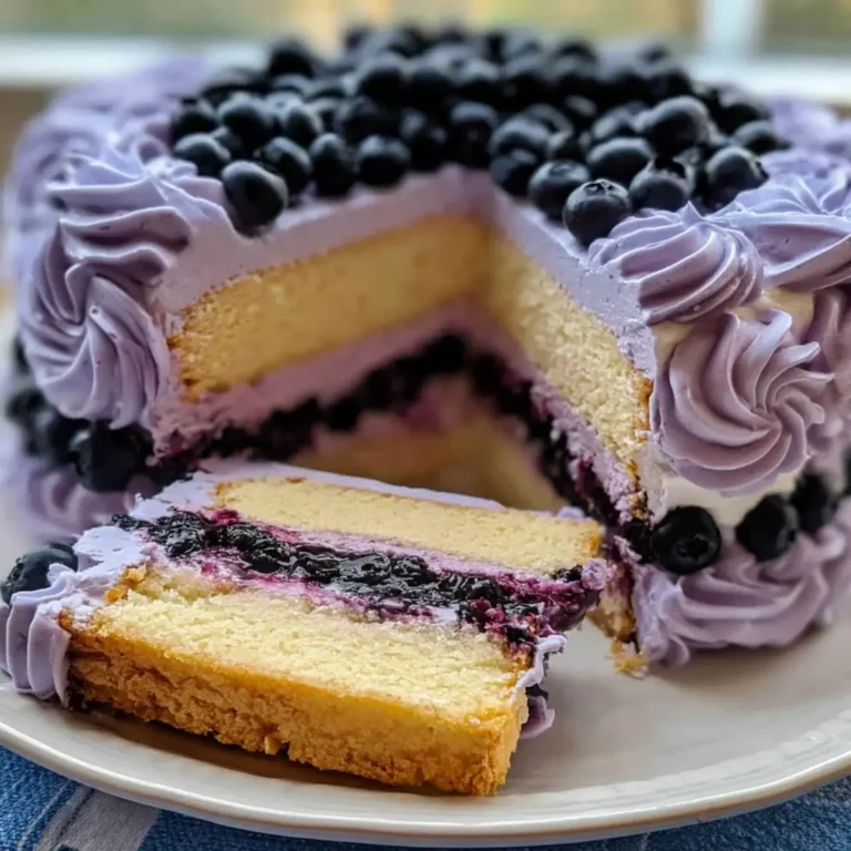 Heidelbeertorte mit Sahne