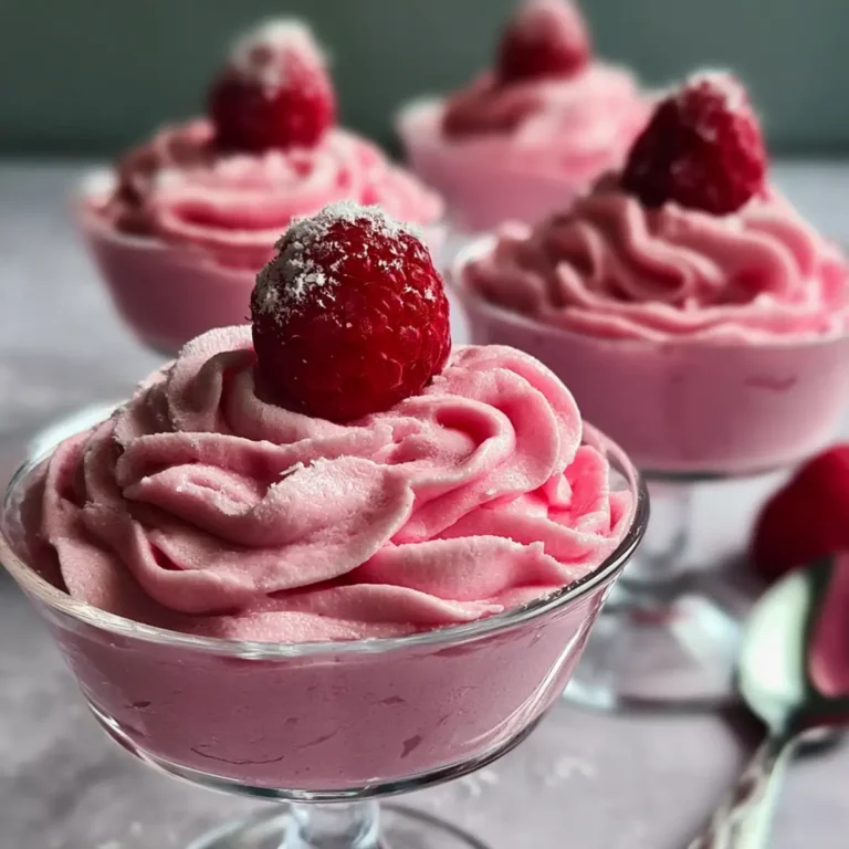 Himbeer Mousse