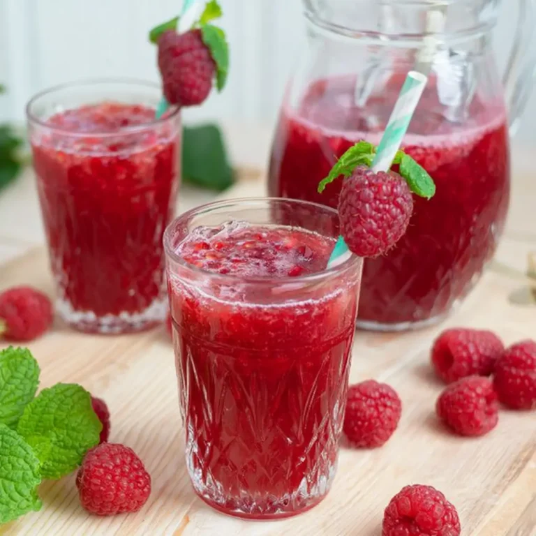 Himbeerbowle ohne Alkohol