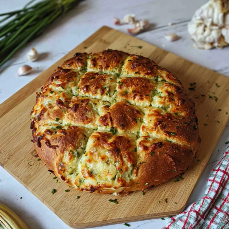 Knoblauch Mozzarella Brot