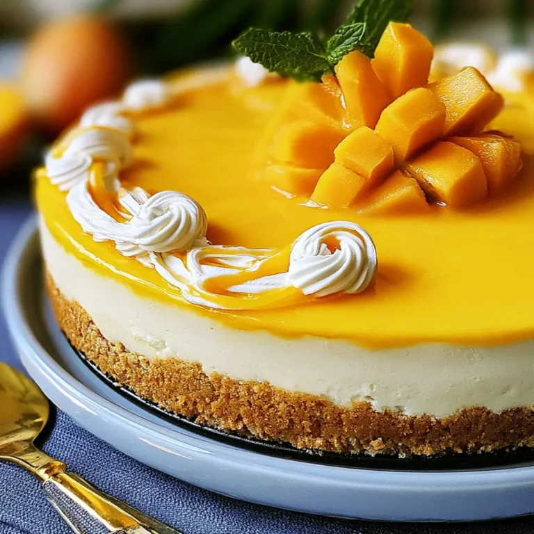 Mango Käsekuchen
