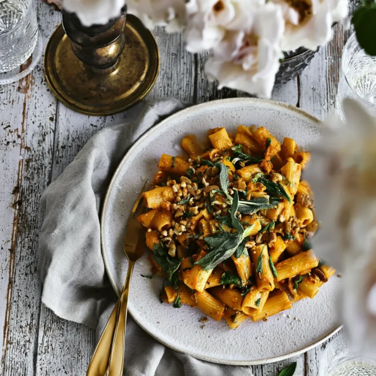 Orangen Tomaten Pesto Pasta