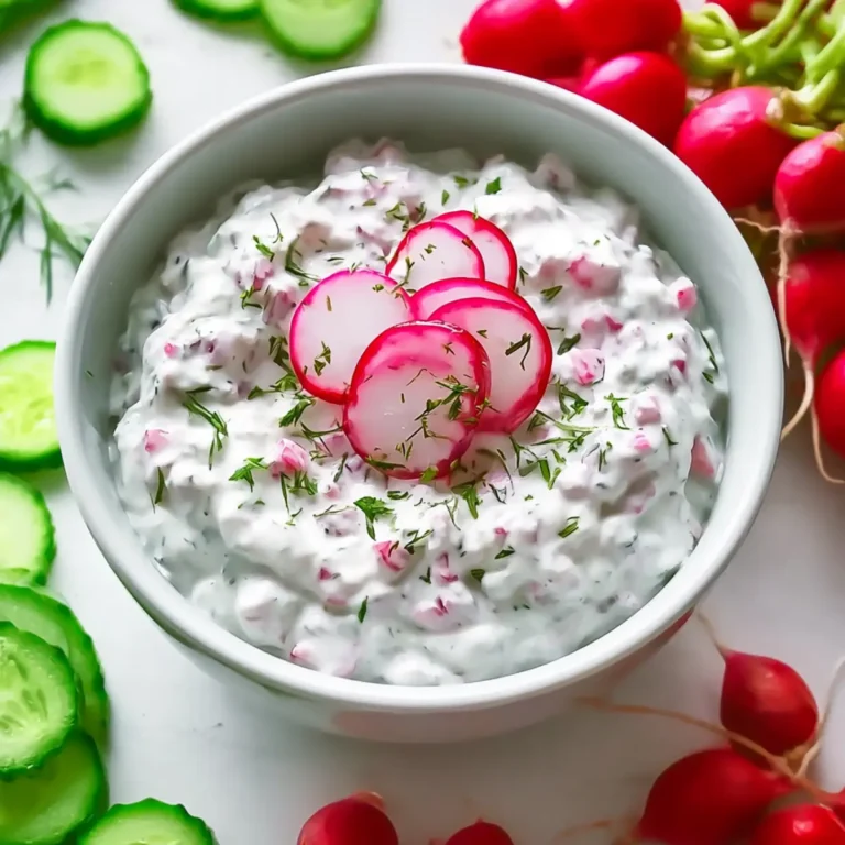 Radieschen Dip