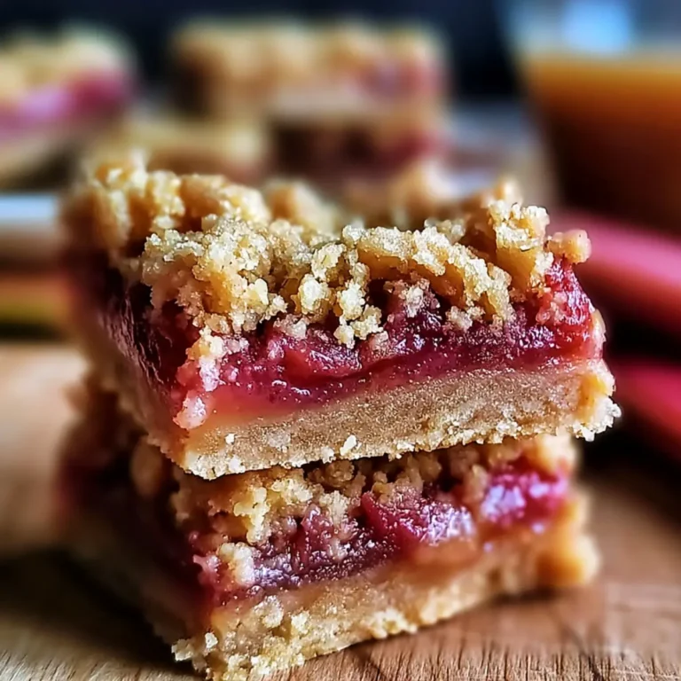 Rhabarber Bliss Bars