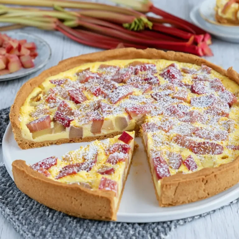 Rhabarber Schmand Kuchen