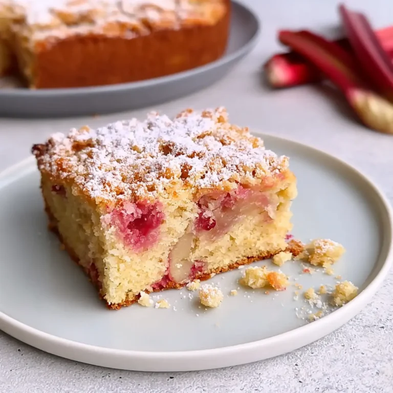 Rhabarberkuchen