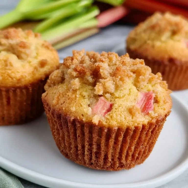 Rhubarb Muffins Easy Amazing Treat