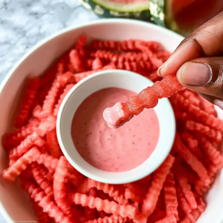 Wassermelonen Pommes