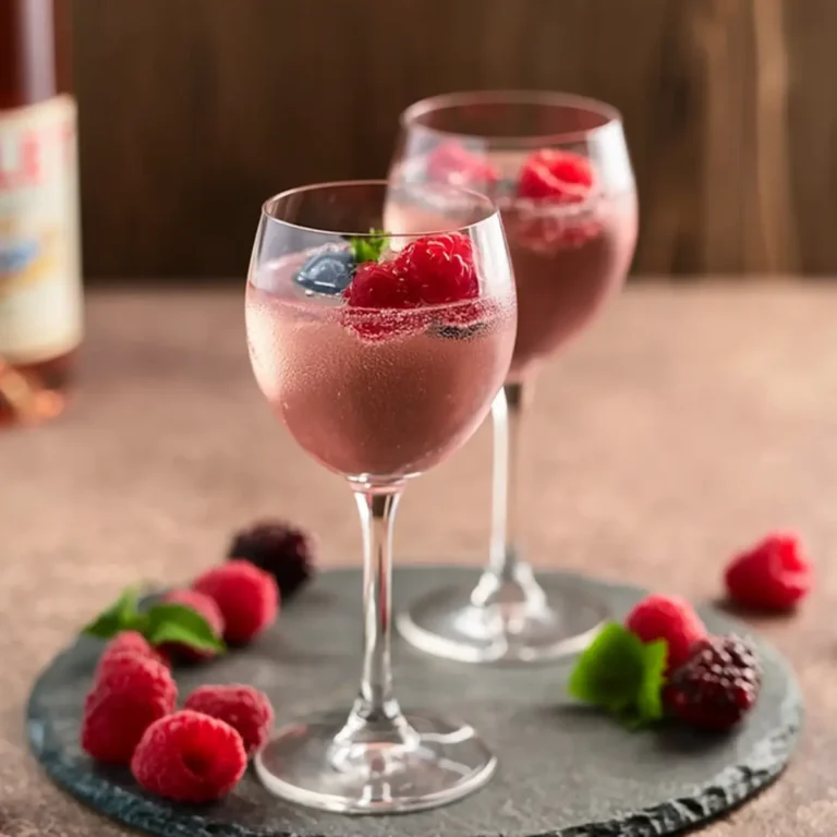 Wild Berry Lillet Cocktail