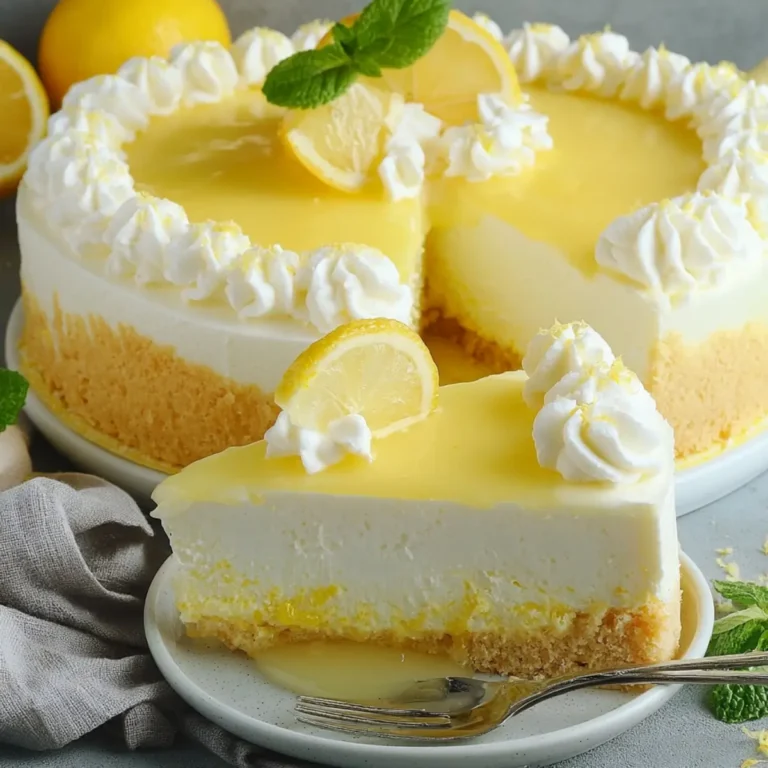 Zitronen Joghurt Torte