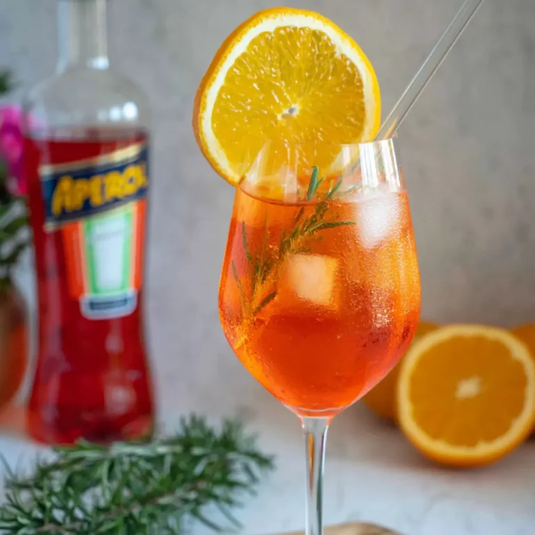 Alkoholfreier Aperol Spritz