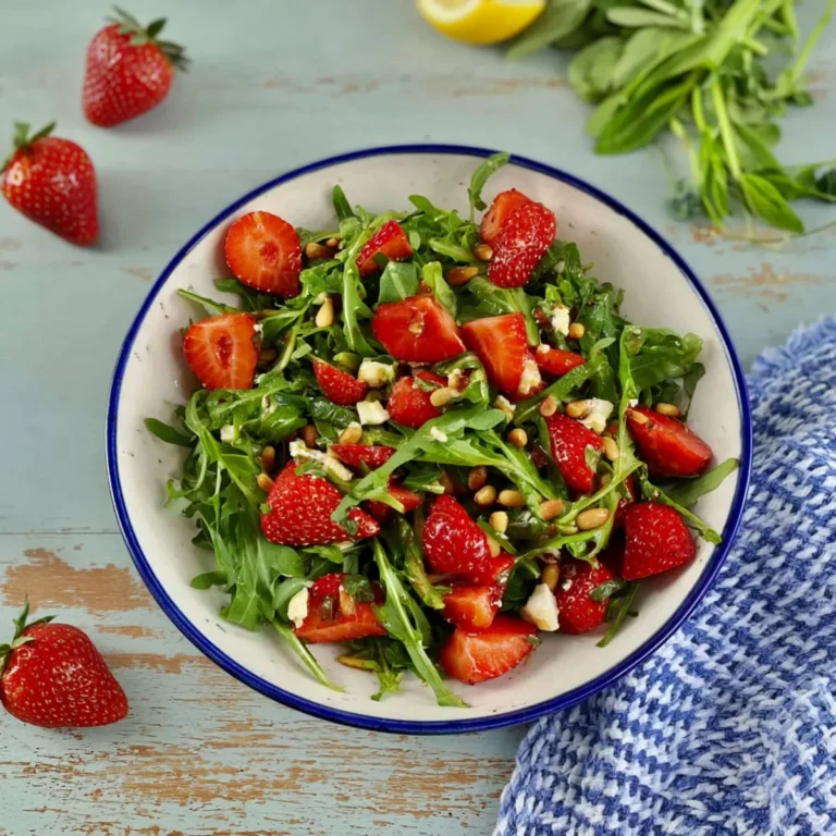 Erdbeer Rucola Salat