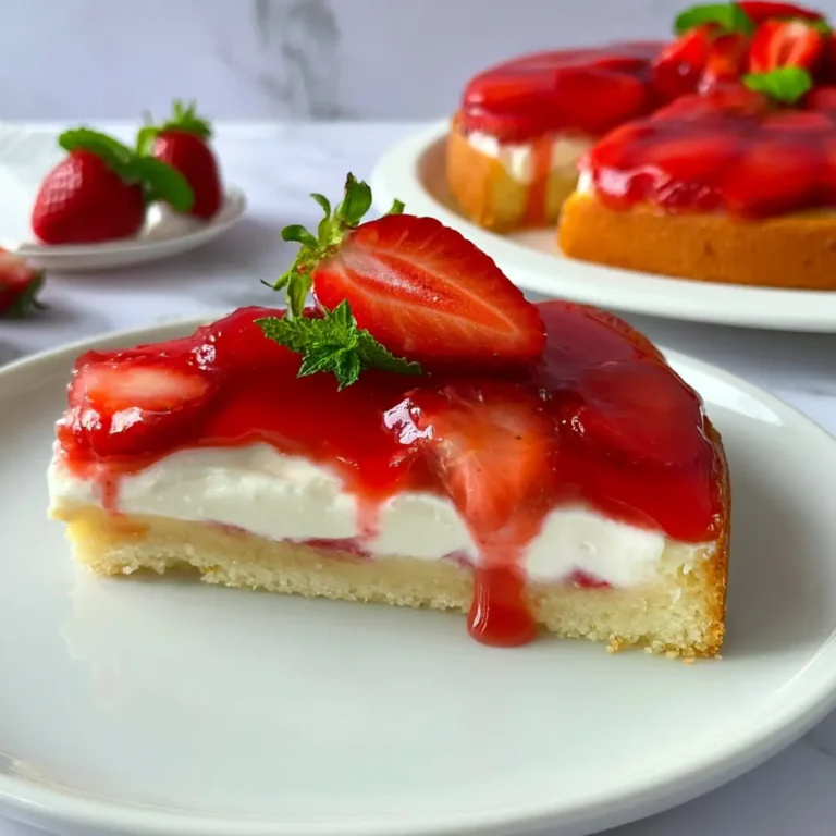 Erdbeerkuchen mit Mascarpone Creme