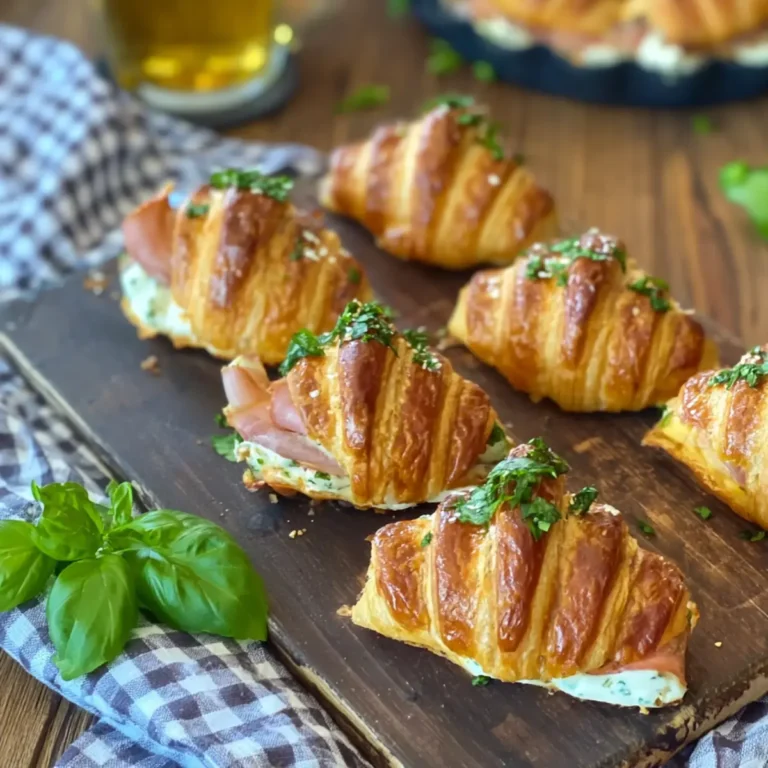 Gefüllte Croissants
