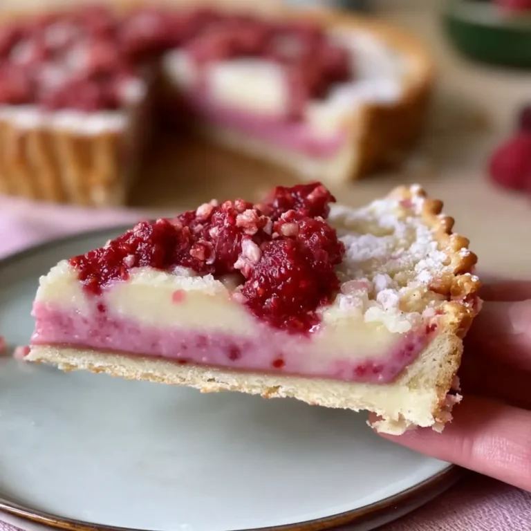 Himbeerschnitten Tarte