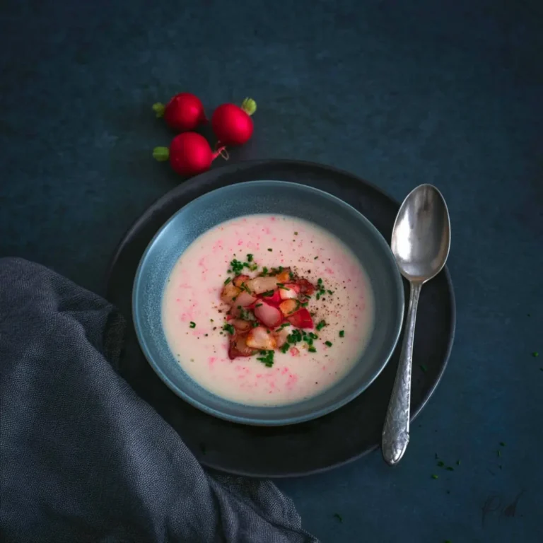 Kalte Radieschensuppe