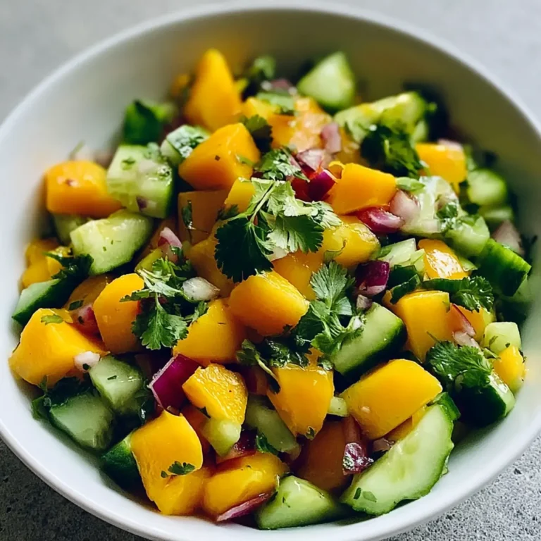 Mango Gurken Salat