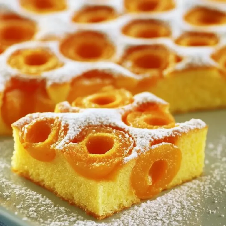 Marillen Blechkuchen