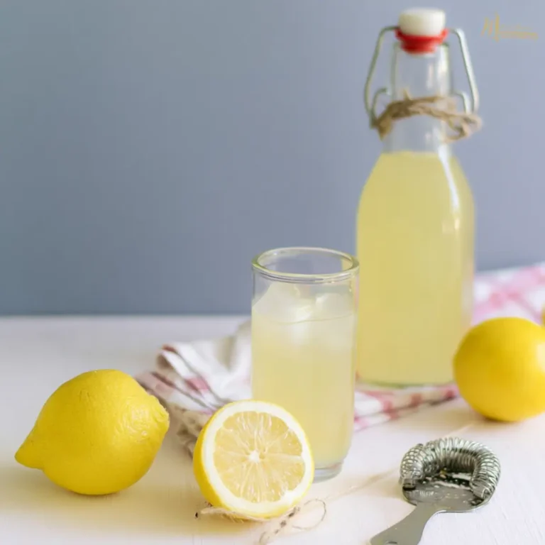 Zitronen Sirup