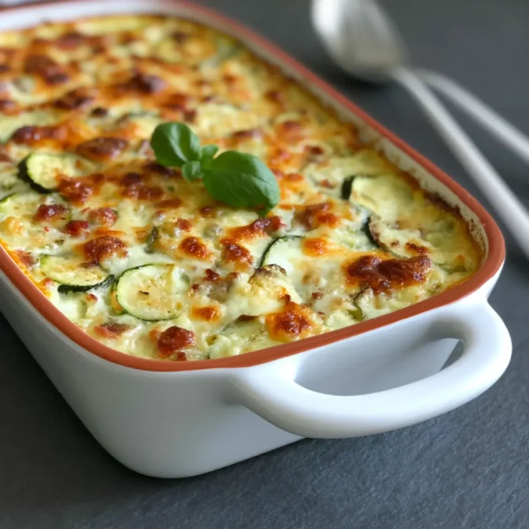 Zucchini Auflauf Low Carb