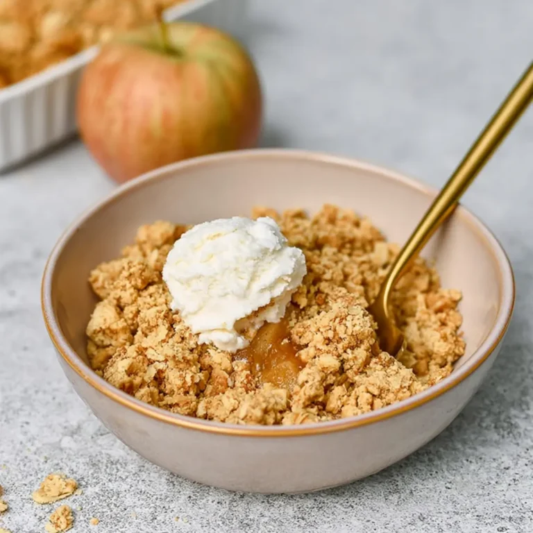 Apfel Crumble