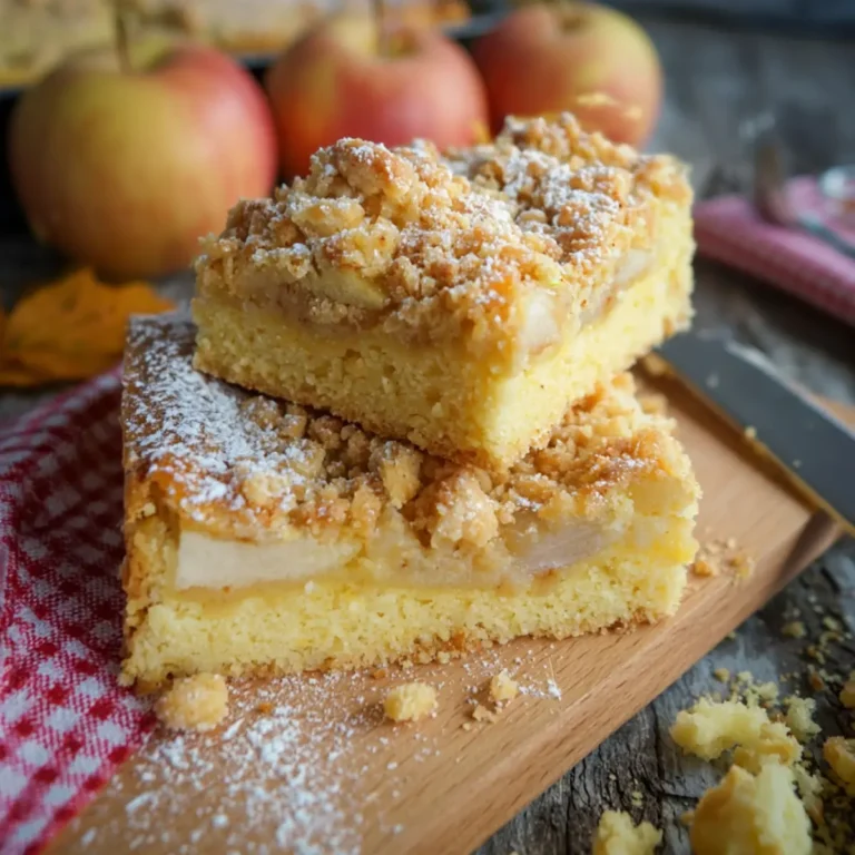 Apfel Streuselkuchen vom Blech