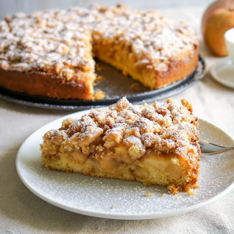 Apfelkuchen mit Streusel
