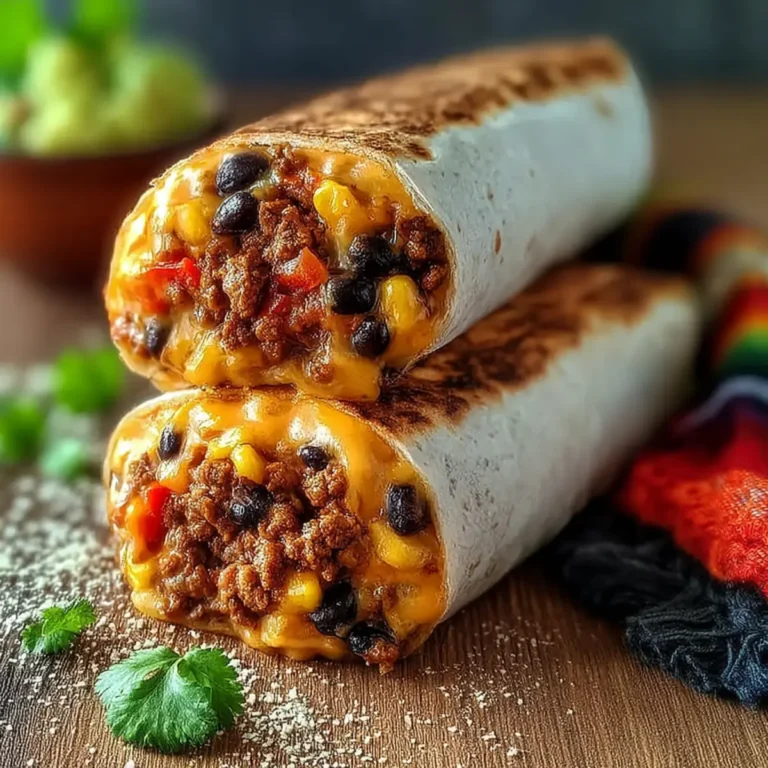 Burrito mit Hackfleisch