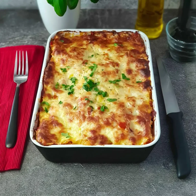 Gemüse Lasagne vegetarisch