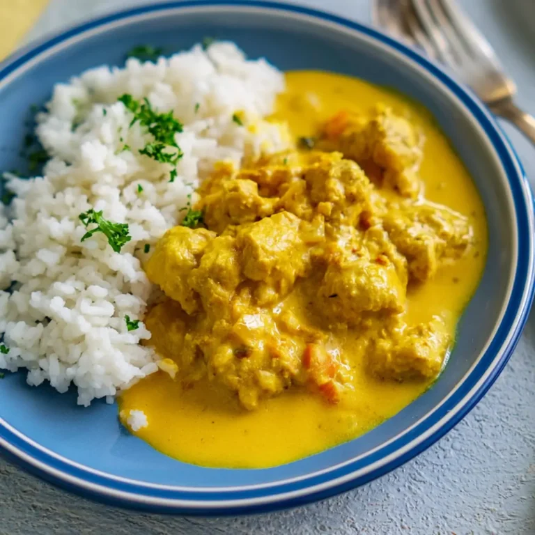 Geschnetzeltes in Currysauce