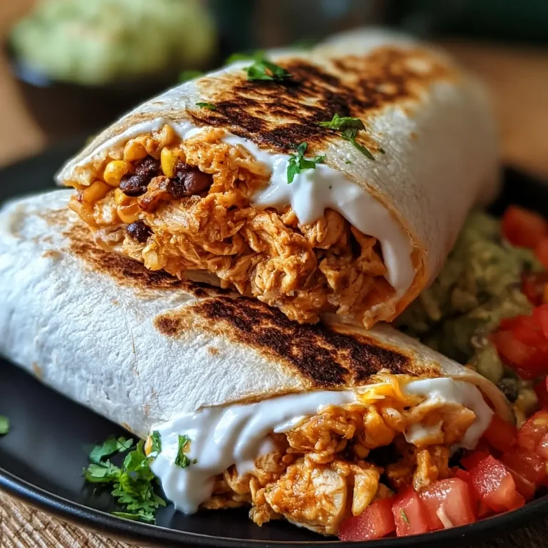 Hähnchen Burrito
