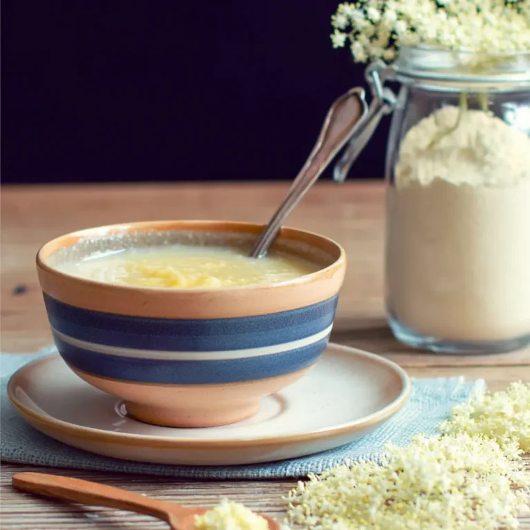 Holunderblütenpudding Pulver