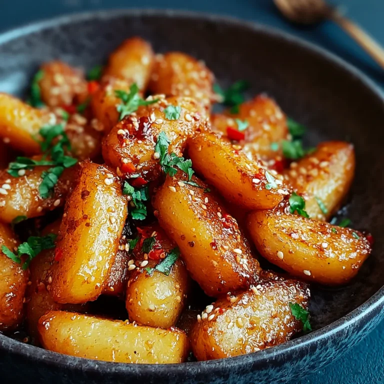 Honig Chili Kartoffeln