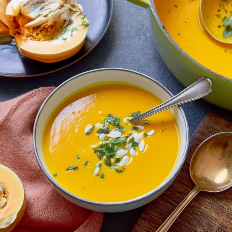 Kürbissuppe mit Hokkaido