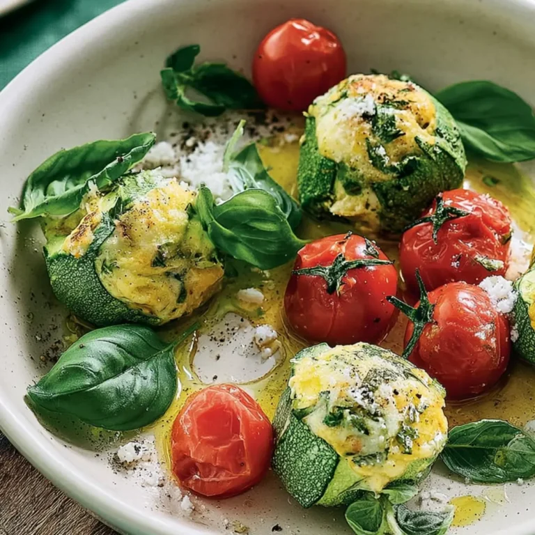 Parmesan Spinatknödel mit Salbeibutter und Tomaten